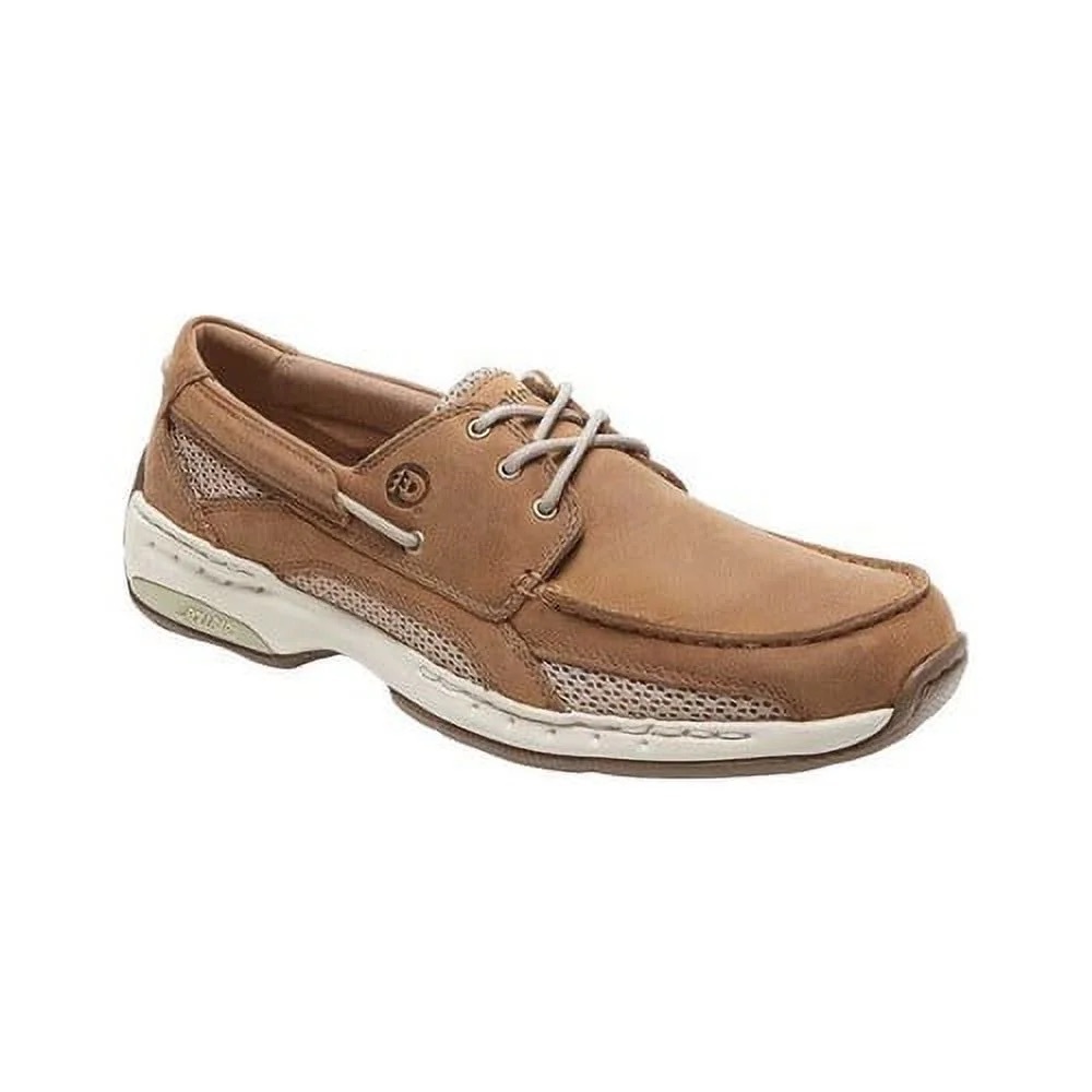 Dunham Captain Mesh Boat Shoe - Tan Leather - Men’s Size 11.5